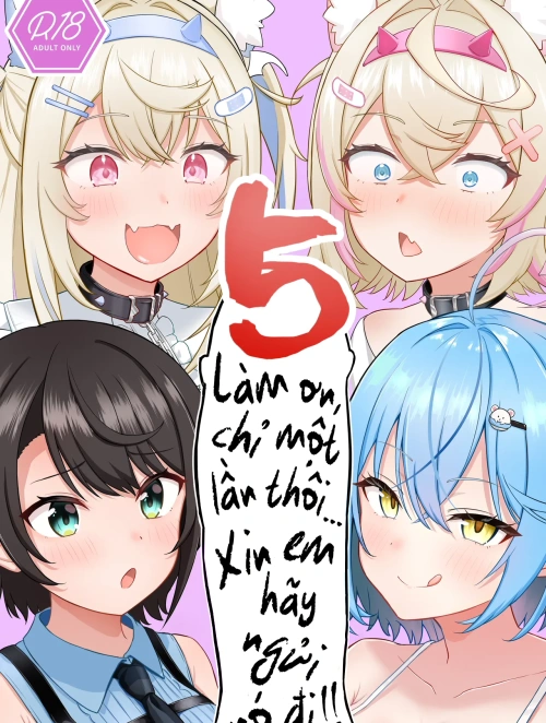 Bìa truyện Làm ơn, chỉ một lần thôi... Xin em hãy ngửi nó đi!