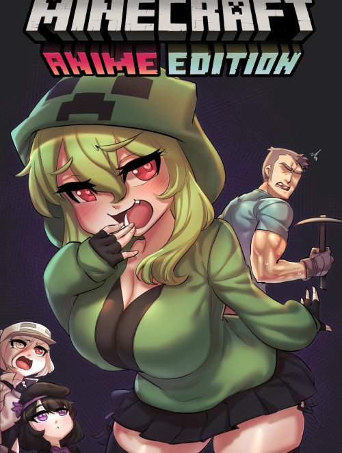 Bìa truyện Minecraft Anime Edition