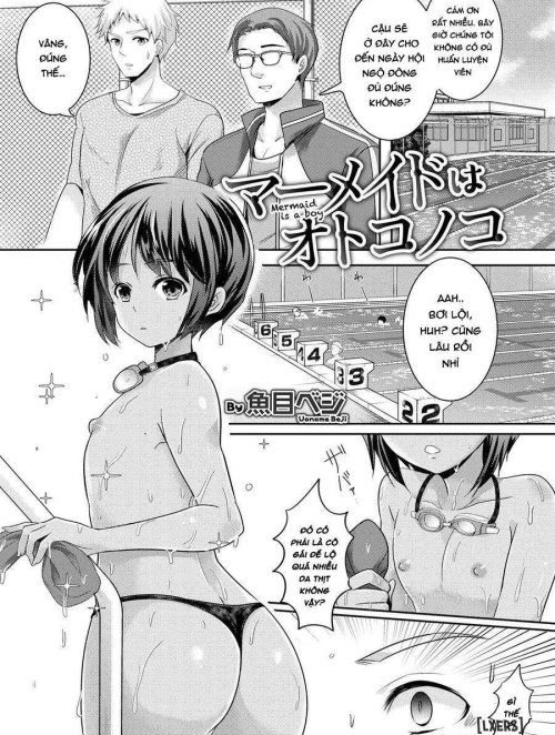 Bìa truyện Mermaid wa otokonoko