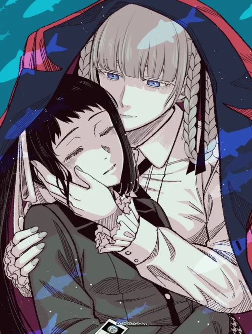 Bìa truyện [Kagegurui] Kirari x Sayaka
