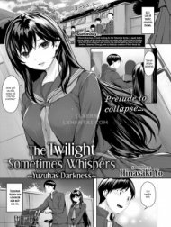 Bìa truyện The Twilight Sometimes Whispers ~Yuzuha's Darkness~ [Oumagatoki ni Sasayaite ～Yuzuha no Kuragari～]