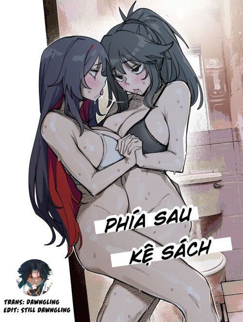 Bìa truyện Phía sau kệ sách