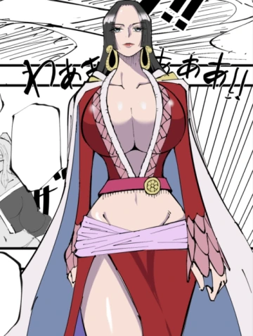 One Piece x Invincible Creepy Man (Boa Hancock)