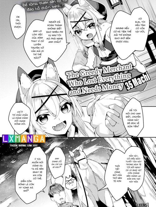 Bìa truyện The Greedy Merchant Who Lost Everything and Needs Money