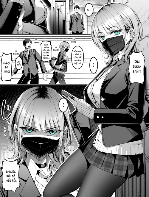 Bìa truyện Inuzuka-san có sở thích kỳ lạ.