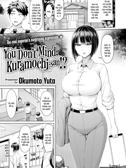 You Don't Mind, Kuramochi-san!?