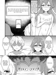 Bìa truyện Yanfei and Traveler Trapped in An Unexplored Region (Genshin Impact) [煙緋と旅人が秘境に閉じ込められるやつ]