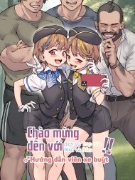 Bìa truyện READ ONLINE Youkoso Riko & Rika no Otokonoko Gohoushi ♂ Bus Guide Tour [Welcome!! Riko & Rika's Trap Servicei ♂ Bus Guide Tour]