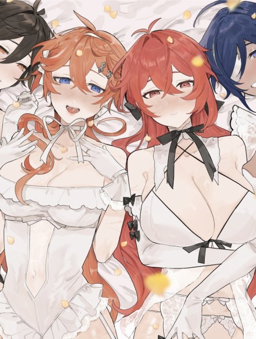 Bìa truyện Cuộc gặp của Aether với những đoá hồng chân dài [Sora-kun ga Ashinaga Oneechan-tachi to Ichaicha Suru Hon]