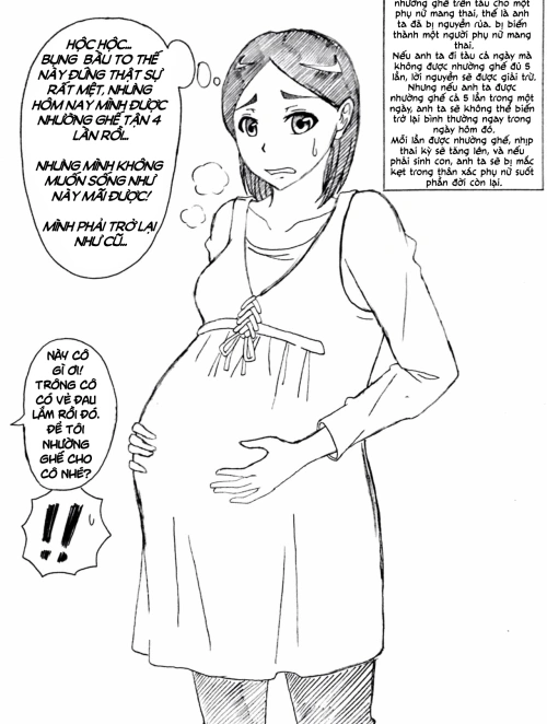 Bìa truyện Lời Nguyền Bà Bầu