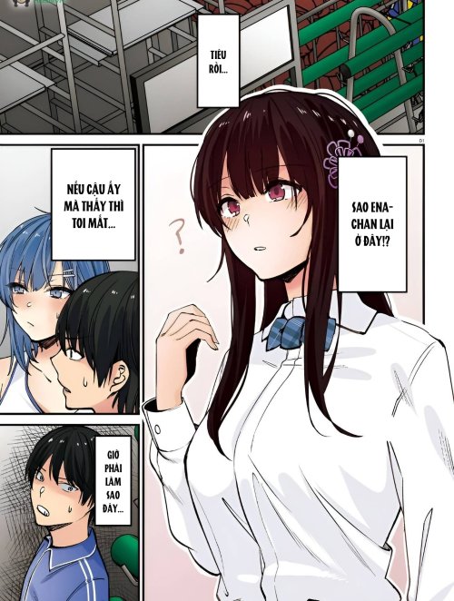 Bìa truyện Kanojo wo Ubatta Ikemen Bishoujo ga Naze ka Ore Made Nerattekuru