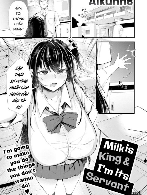 Bìa truyện Milk is King & I'm Its Servant