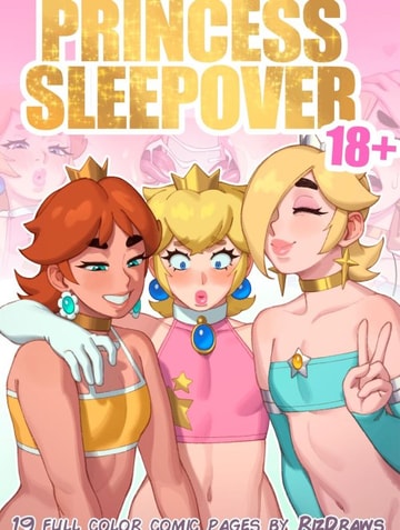 Princess Sleepover by Rizdraws
