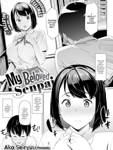 Bìa truyện Akogare no Senpai - Pussy in library