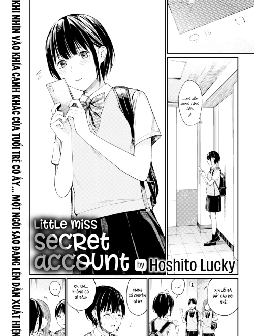 Bìa truyện Little Miss Secret Account