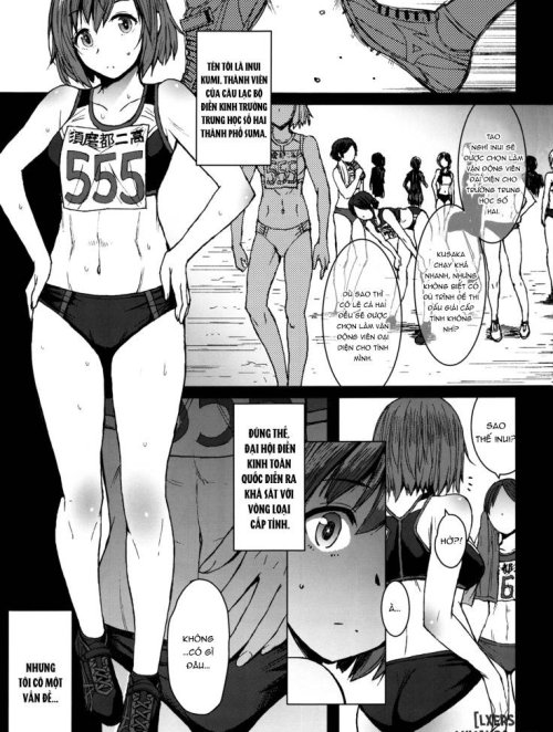 Bìa truyện Joshi rikujou koubi 2