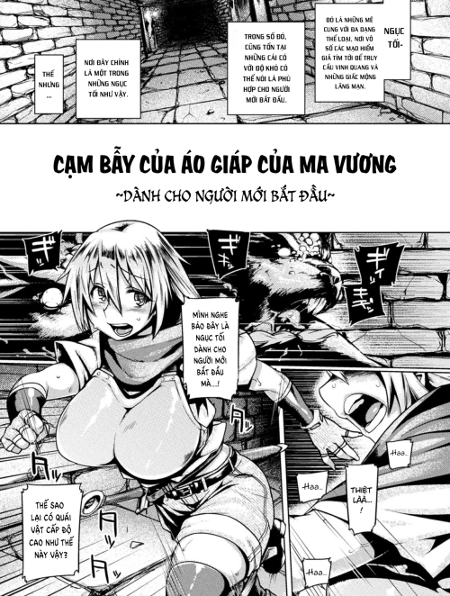 Bìa truyện Cạm bẫy của áo giáp của ma vương ~dành cho người mới bắt đầu~