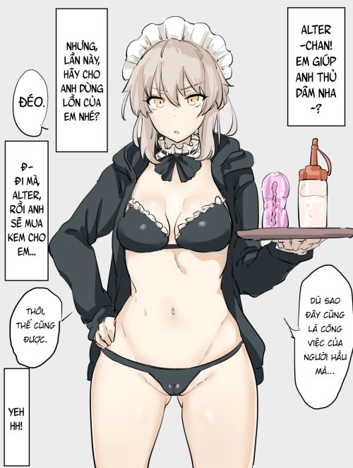 Bìa truyện Cô hầu gái Artoria Alter [Saber Alter]