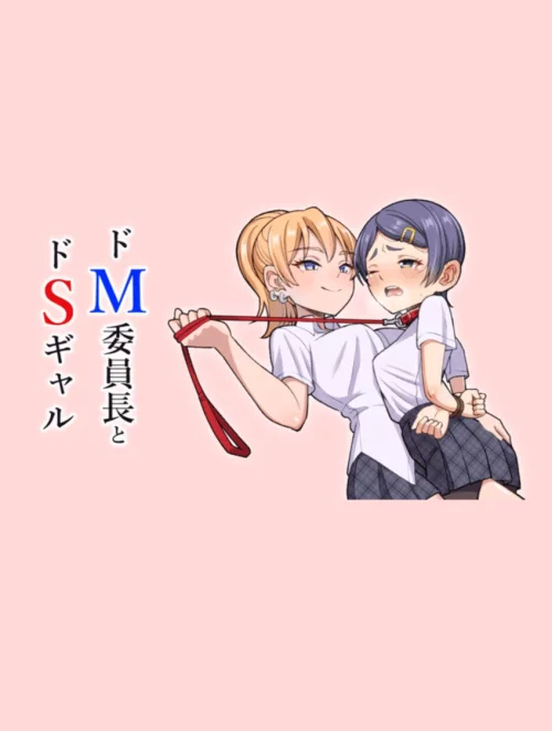 Bìa truyện Chủ tịch Hội học sinh máu M và Gyaru máu S