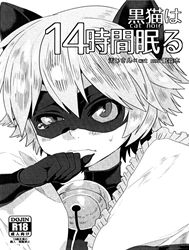Bìa truyện Cat Noir wa 14-jikan Nemuru [黒猫は14時間眠る]