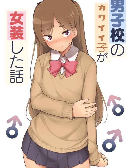 Bìa truyện Danshikou no Kawaii Ko ga Josou Shita Hanashi