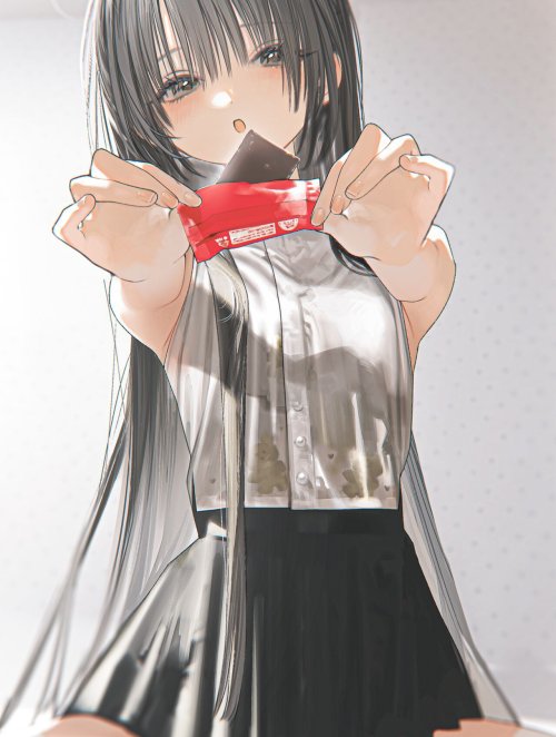 Bìa truyện Ta Cùng Ăn Kẹo và Làm Tình. [Let's Share Sweets and Have Sex ; 一起來 吃點心 與性愛[ ; Issho ni Ite Okashi Tabete Sex Shiyo]