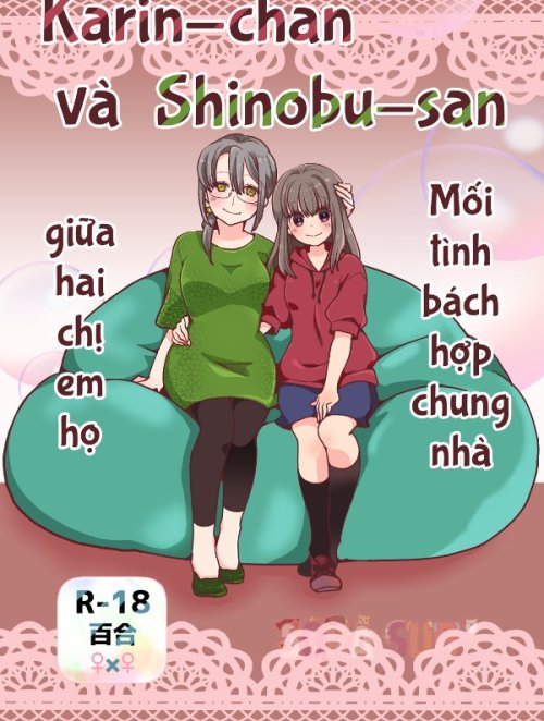 Bìa truyện Karin-chan và Shinobu-san