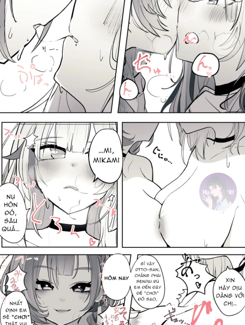 Bìa truyện Reject Shozoku no dtto-san to Mikami Kon-san