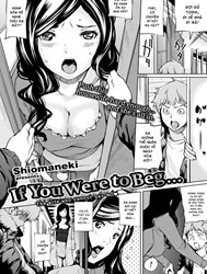 Bìa truyện If You Were to Beg... [Comic Shitsurakuten 2017-01]