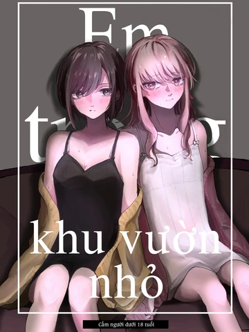 Em trong khu vườn nhỏ