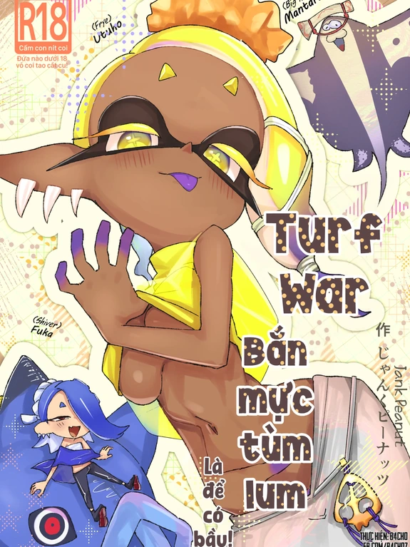 Bìa truyện Turf War - Bắn mực tùm lum là để... ~phần Frye~