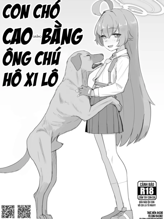 Bìa truyện Con chó CAO gần BẰNG ông chú Hô Xi Lô