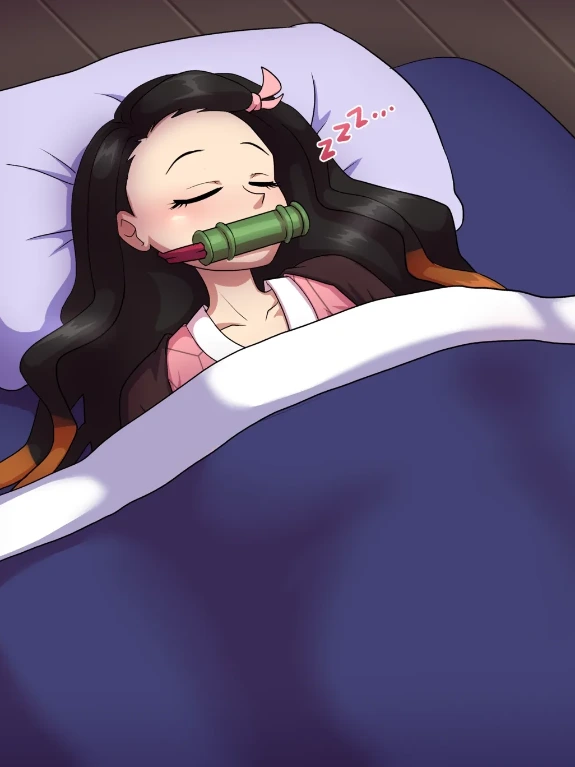 Bìa truyện [Lech Lewds] Sleepy Nezuko (Demon Slayer)