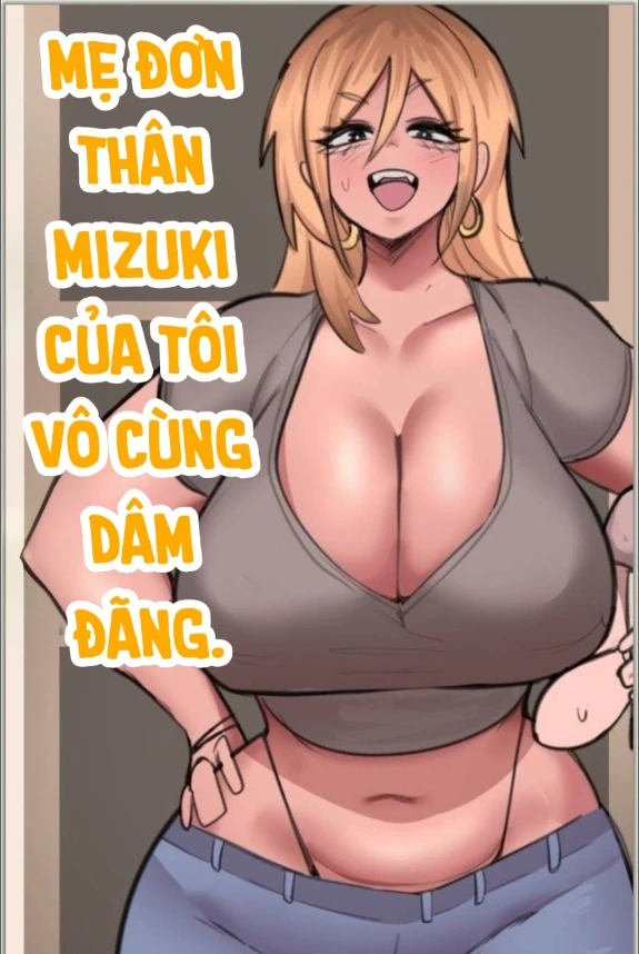 Bìa truyện Bà mẹ đơn thân mizuki dâm đãng 