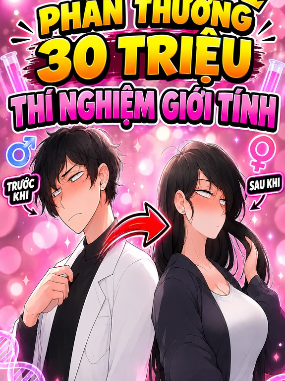 PHẦN THƯỞNG 30 TRIỆU – THÍ NGHIỆM CHUYỂN ĐỔI GIỚI TÍNH