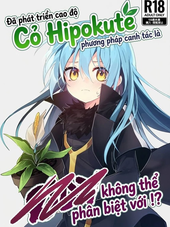 Bìa truyện Koudo ni Hattatsu shita Hipokute Sou no Saibaihou wa 〇△× to Kubetsu Dekinai ! / The Most Advanced Way To Cultivate Hipokute Grass Is No Different From XXX! - Tensei Shitara Slime Datta Ken [Vietnamese] [furinazam_Translations]