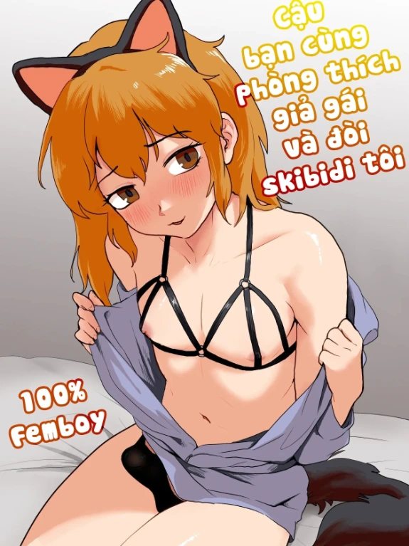 Bìa truyện [Otokonoko de Asobou (Yuuki Konefu)] Josou susu Roommate no tanomigoto