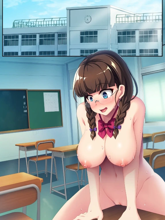 Bìa truyện Nude Masturbation Manga In The Classroom