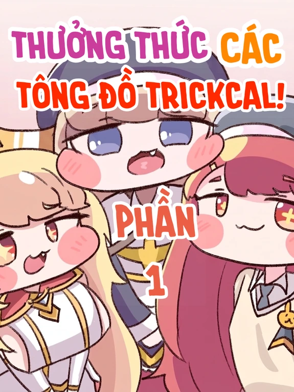 Bìa truyện Thưởng thức các Tông đồ Trickcal! Phần 1