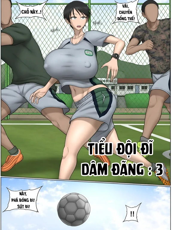 Bìa truyện Tiểu Đội Đĩ Dâm Đãng 