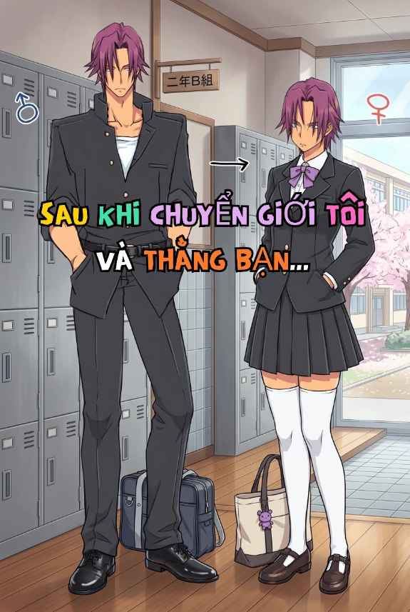 Bìa truyện Sau Khi Chuyển Giới, Tôi Và Thằng Bạn....