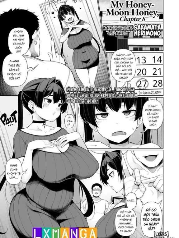 Bìa truyện Ichinen Kanojo Ch. 8