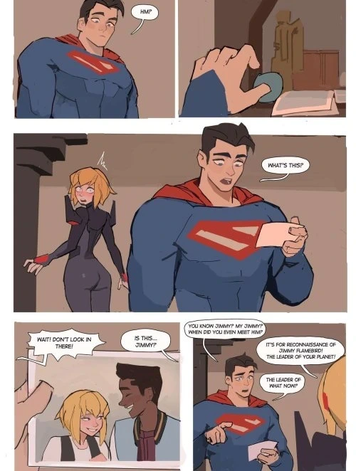 Bìa truyện Supergirl x Jimmy