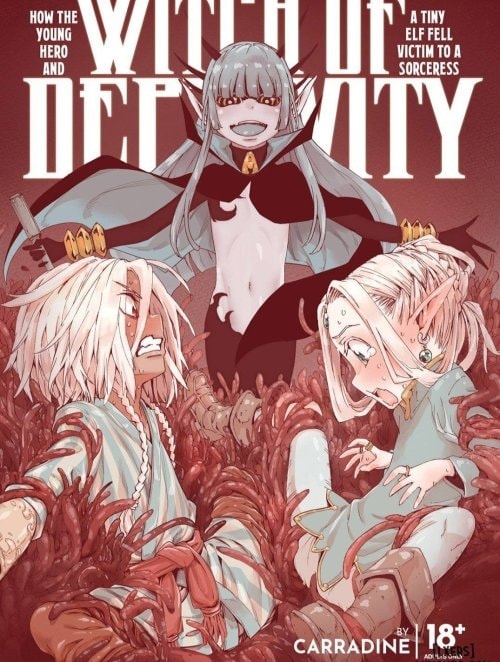 Witch of Depravity: How the Young Hero and a Tiny Elf Fell Victim to a Sorceress
