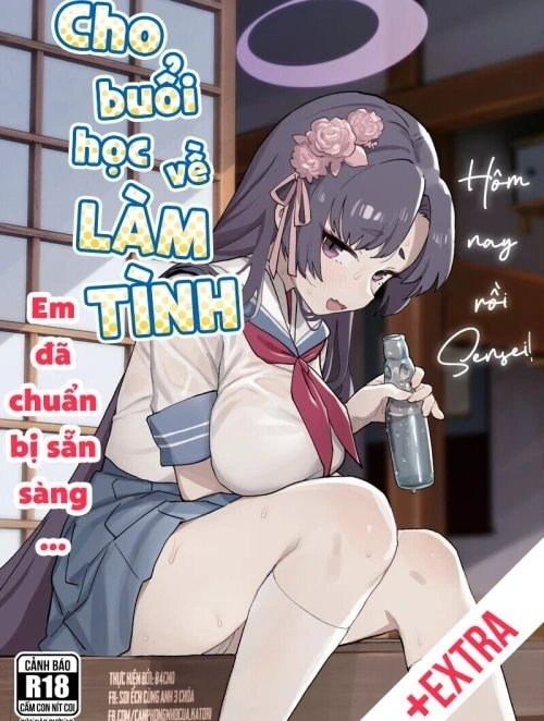 Bìa truyện Em đã chuẩn bị sẵn sàng cho buổi học về LÀM TÌNH hôm nay rồi Sensei!