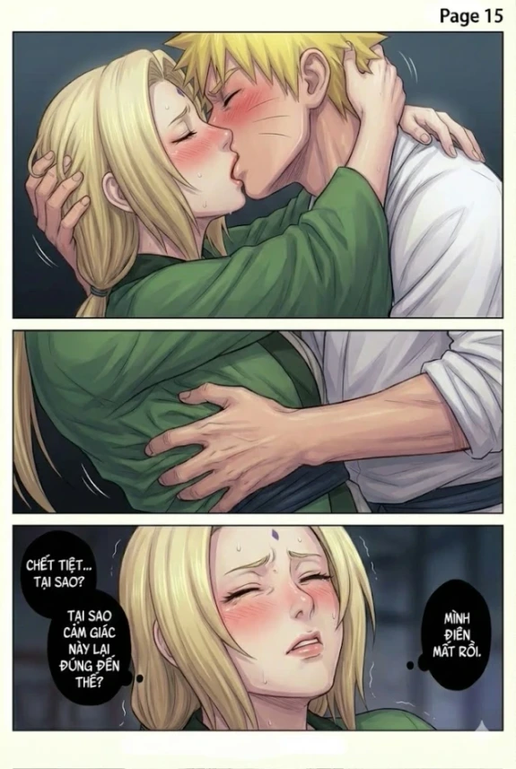 Bìa truyện Love Naruto x Tsunade