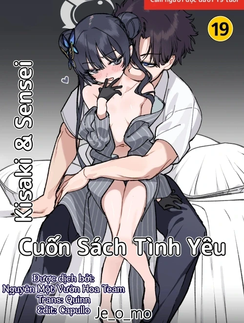 Bìa truyện Cuốn Sách Tình Yêu Của Kisaki & Sensei