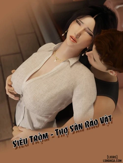 Bìa truyện Siêu Trộm - Thợ Săn Bảo Vật