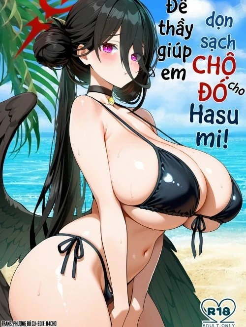 Bìa truyện Để thầy giúp em dọn sạch "Chộ đó" cho, Hasumi!