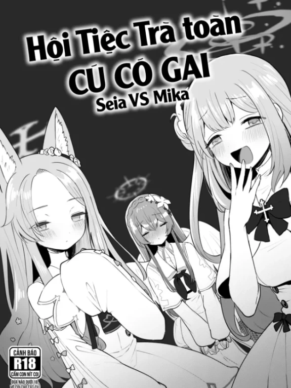 Bìa truyện Hội Tiệc Trà toàn CÚ CÓ GAI: Seia VS Mika